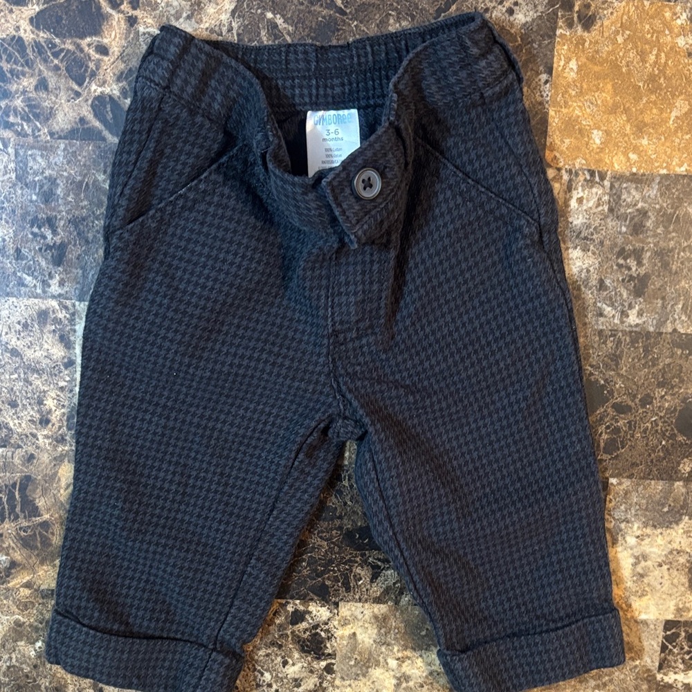 Gymboree Charcoal Baby Pants